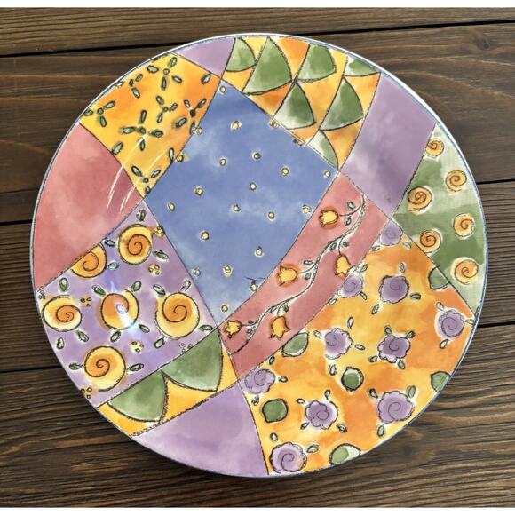 The Sweet Shoppe by Sango designed by Sue Lipkin 8-inch Plates Set of 4 - Picture 4 of 11